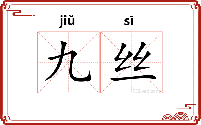 九丝